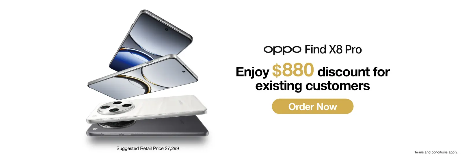 Enjoy $880 handset discount for SUPREME customers