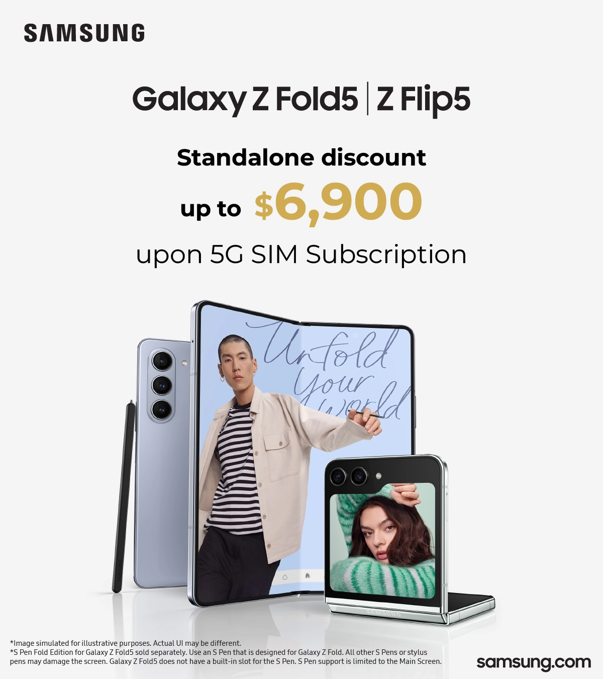 Samsung Galaxy Z Fold5 | Z Flip5