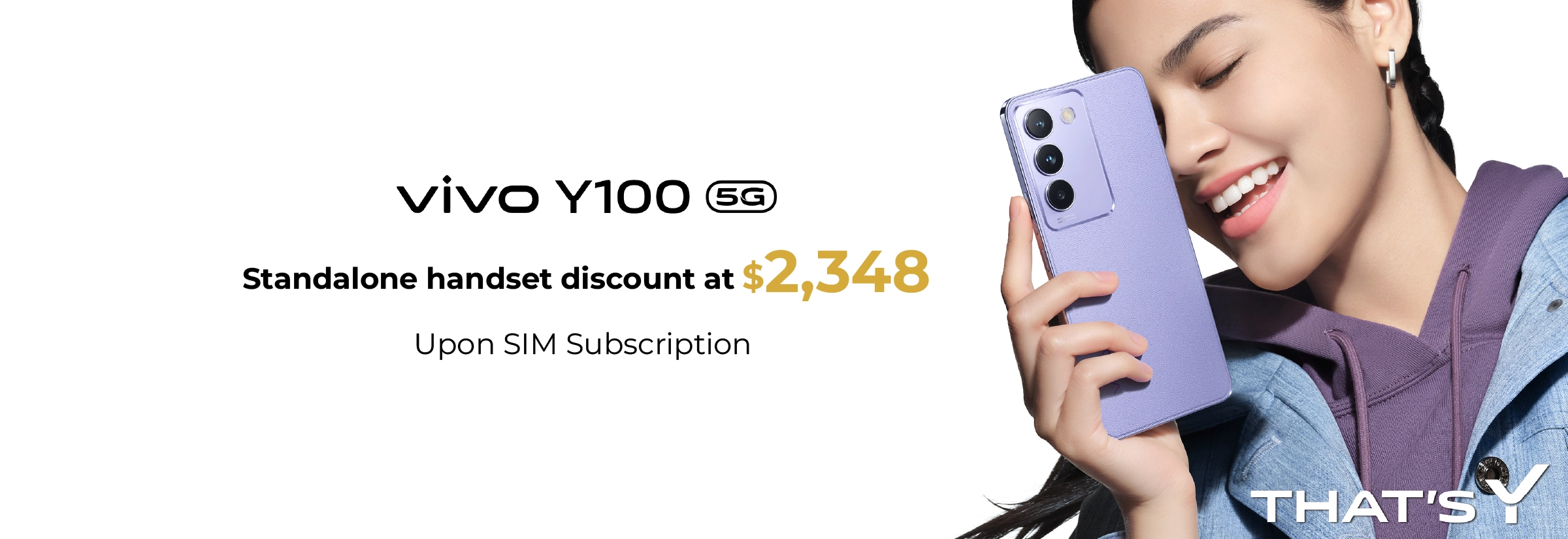 $1,900 Standalone Discount upon 5G SIM Subscription / contract renewal