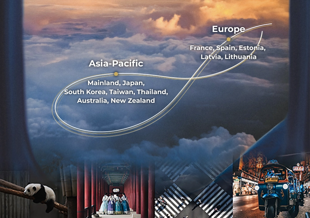 “Cross-network Roaming” in popular travel destinations