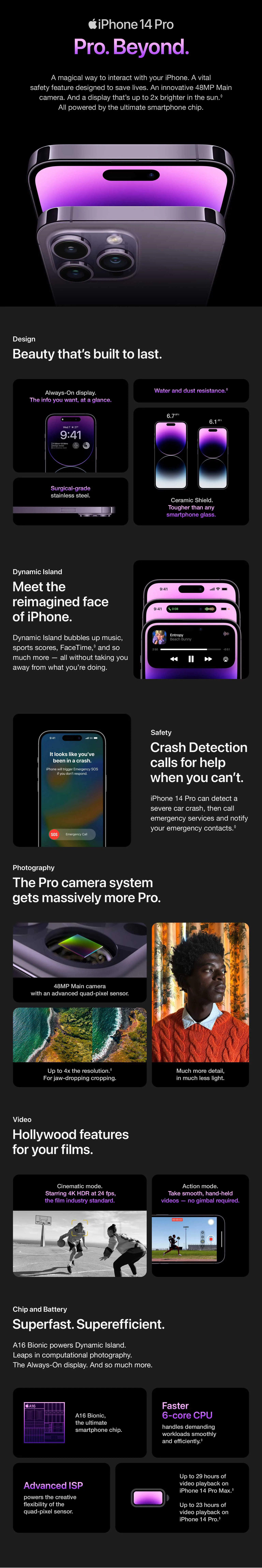 About iPhone 14 Pro Max | iPhone 14 Pro