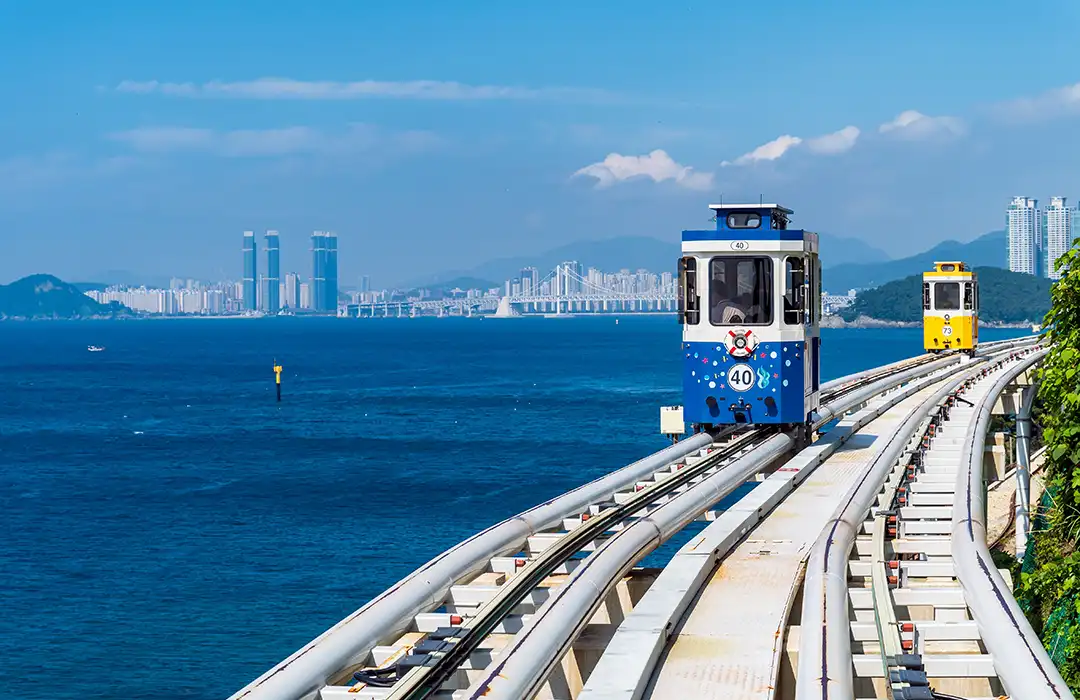 海雲台超人氣觀光列車