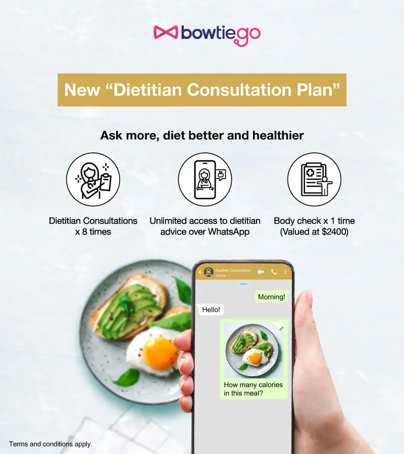 New 'Dietitian Consultation Plan'. Ask more, diet better and healthier
