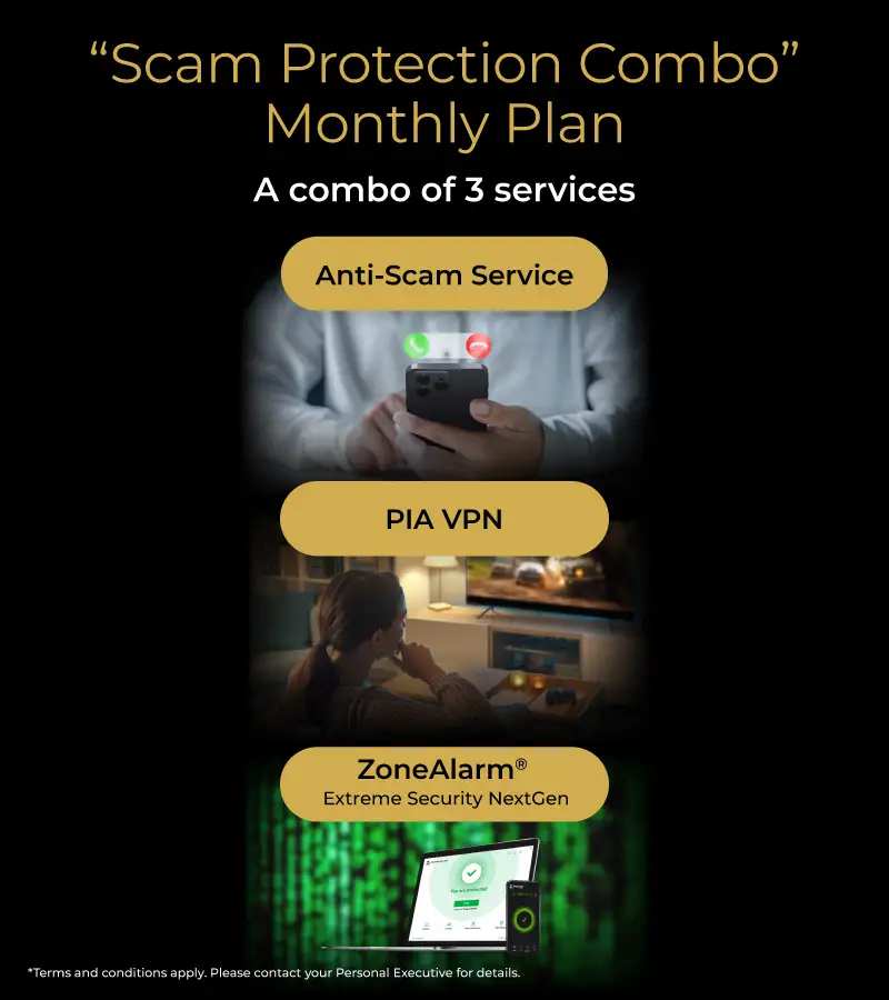 Scam Protection Combo Monthly Plan